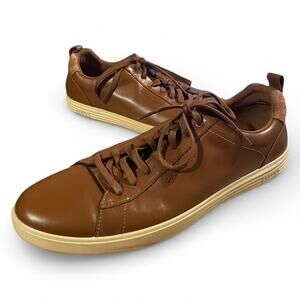 Cole Haan Grand Crosscourt Daily Men's Sneakers 11M British Tan Leather Lace Up